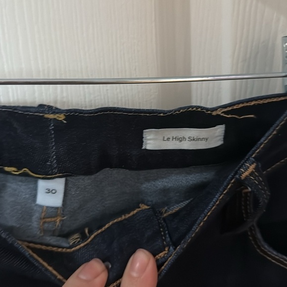 Women's frame le high skinny Jeans size 30 altered to a size 28 - Picture 2 of 6